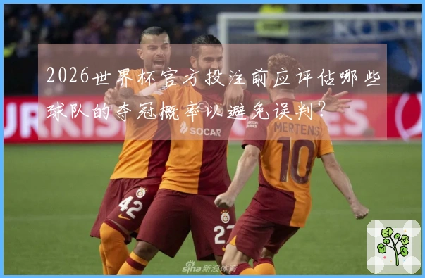 2026世界杯官方投注前应评估哪些球队的夺冠概率以避免误判？